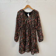 SIZE L | Floral Short Dress