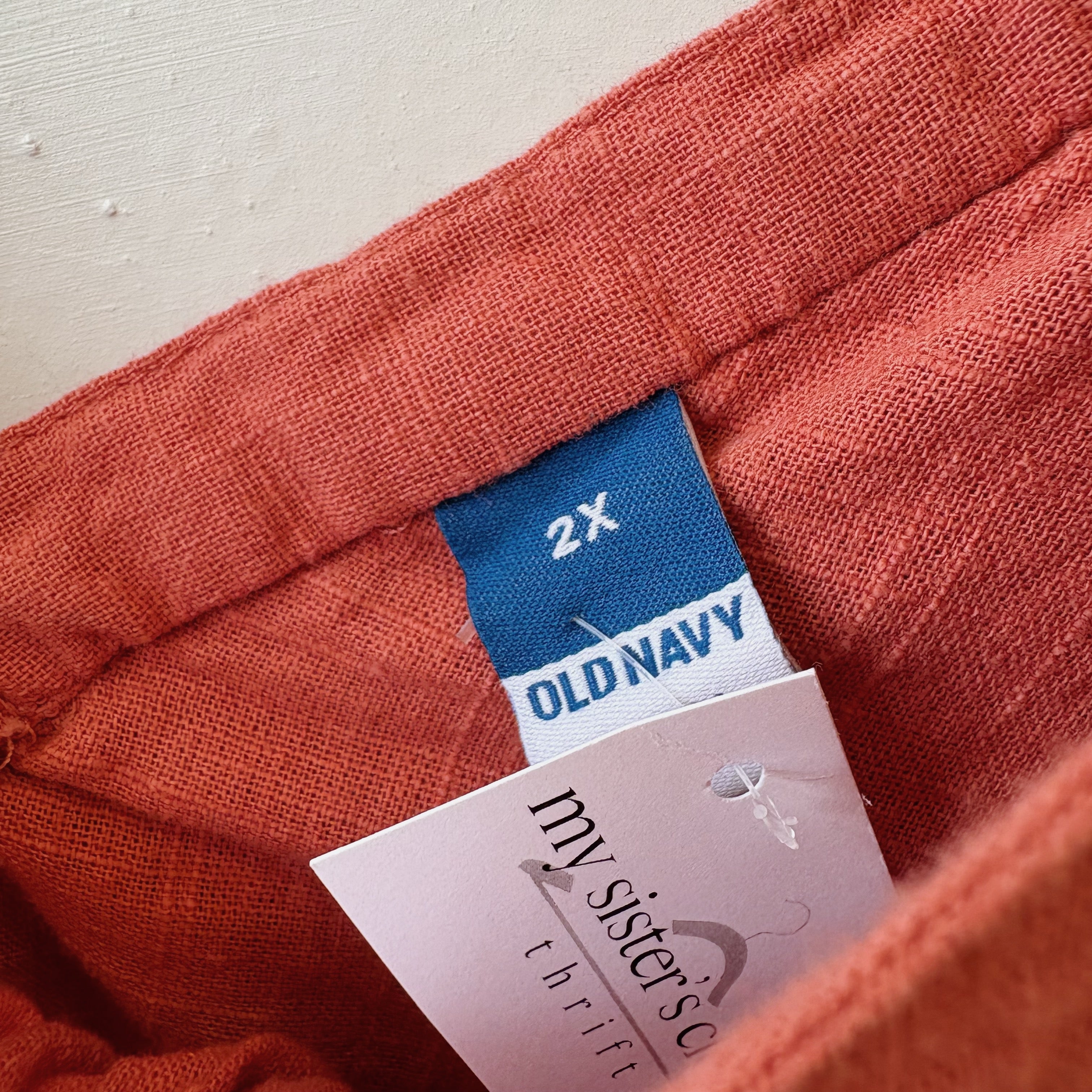 SIZE 2X | Orange Blouse