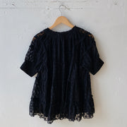 Size S | Black Lace Top
