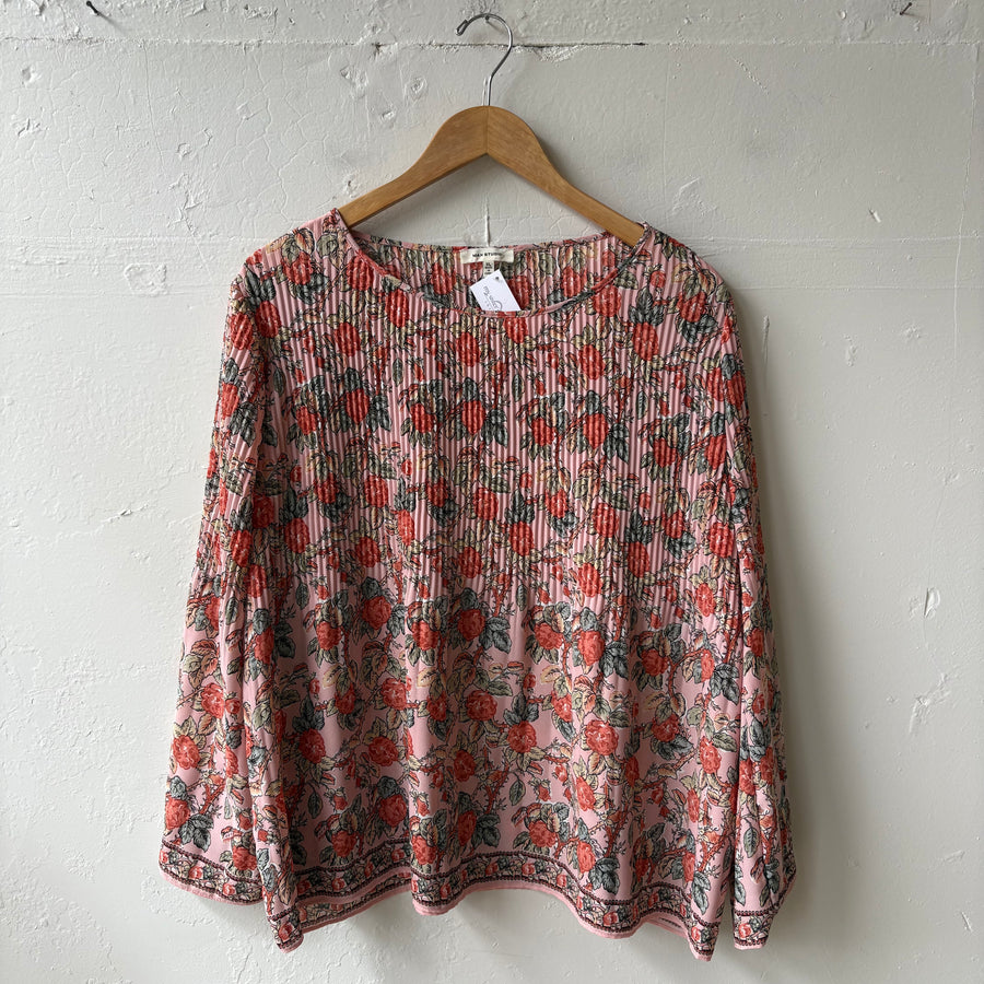 SIZE XL | Pink Floral Top