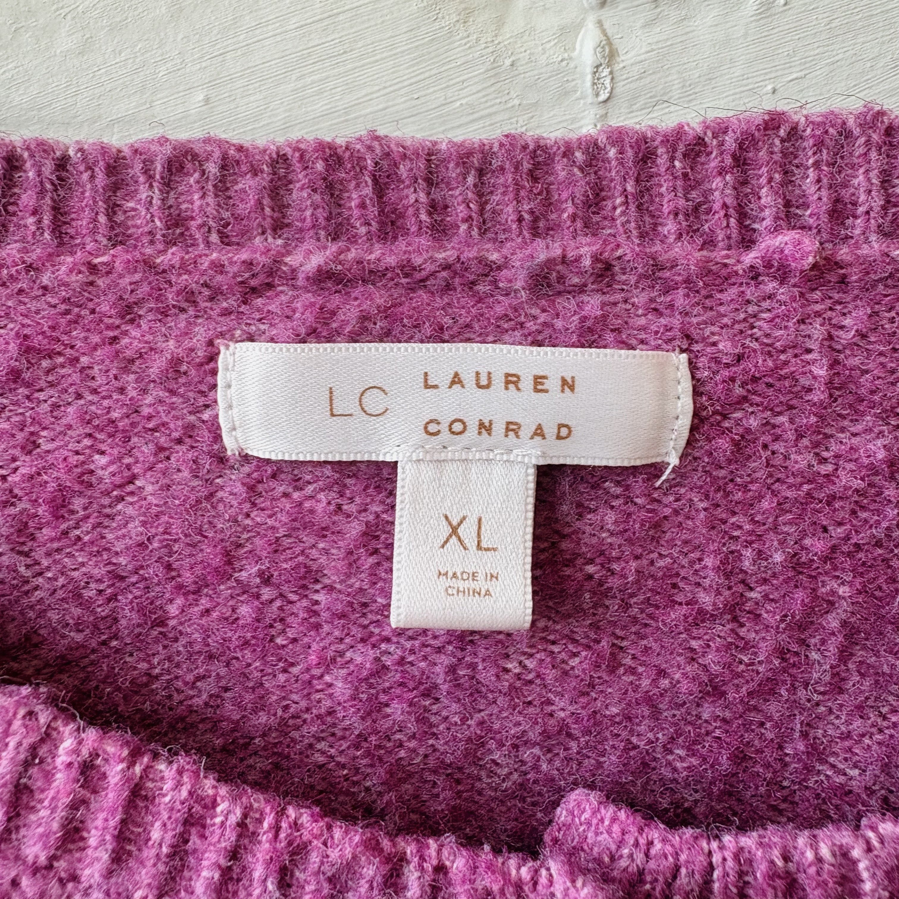 SIZE XL | Purple Sweater