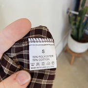 SIZE S | Plaid Dress