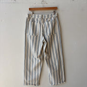 SIZE 10 | Striped Jeans