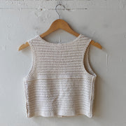 Size S | Floral Knit Vest