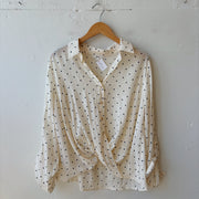 SIZE L | Polka Dot Top