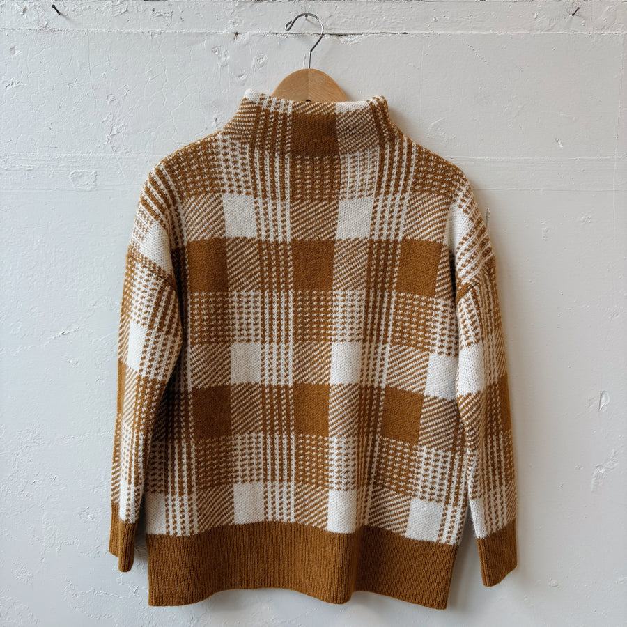 SIZE XXS | Madewell Plaid Sweater