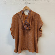SIZE M | Sleeveless Camel Color Top