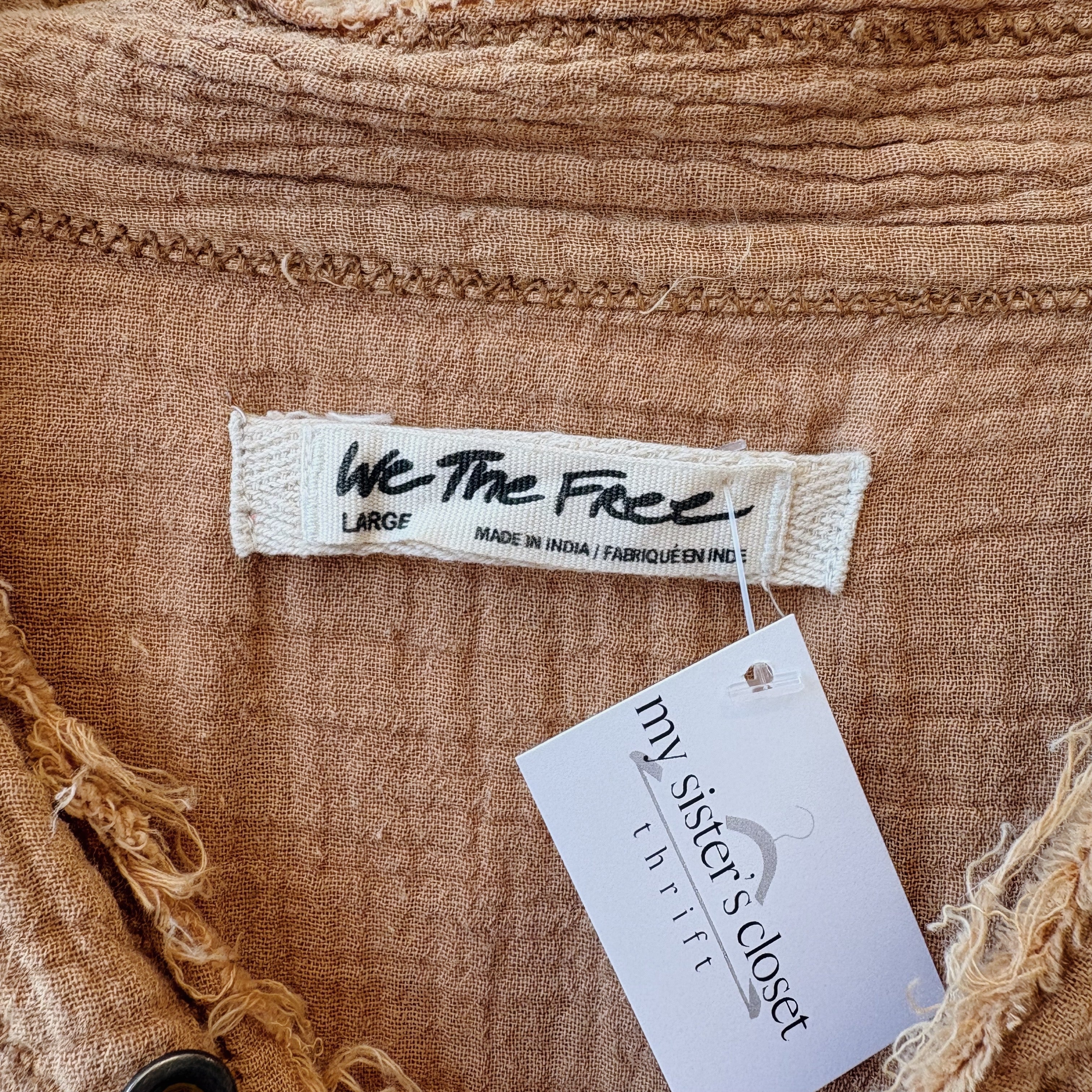 SIZE L | Free People Button Up