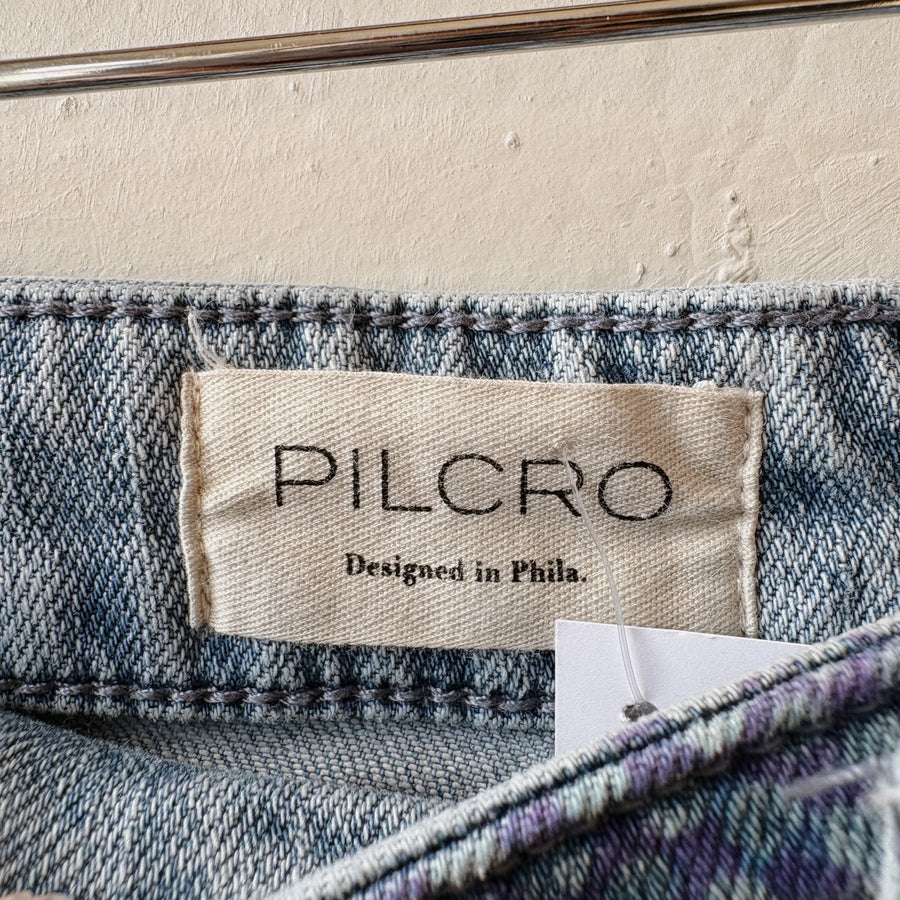 Size 27 | Anthropologie Patterned Jeans