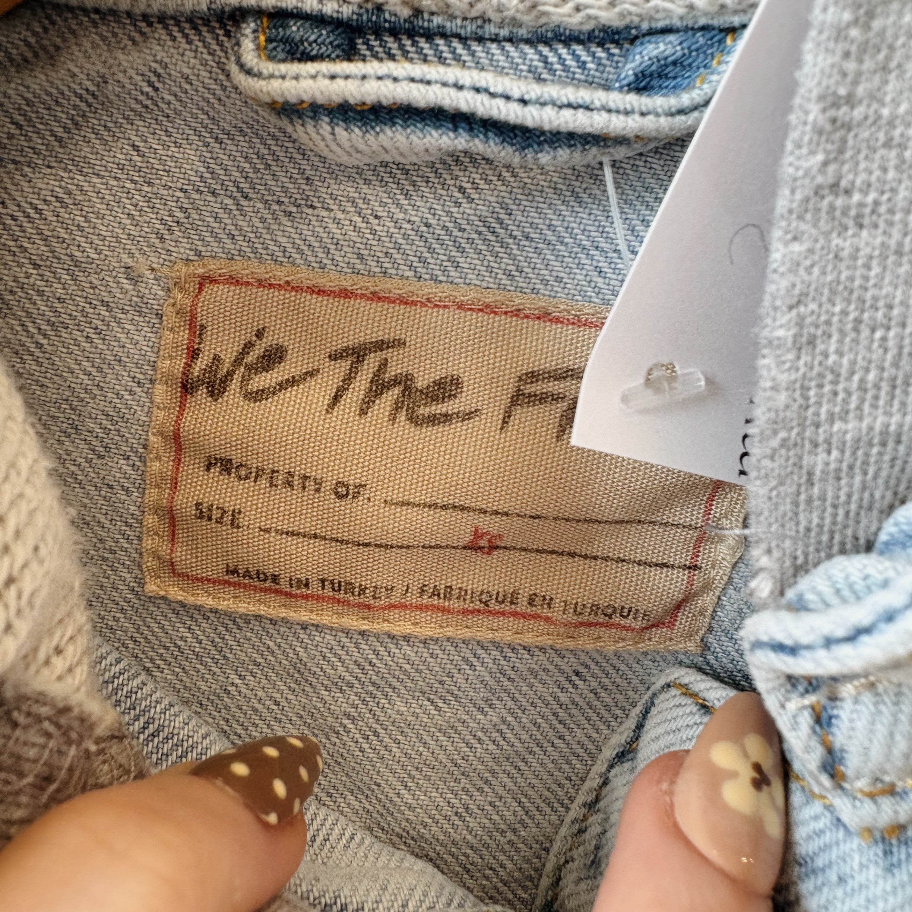SIZE XS | Free People Denim Jacket