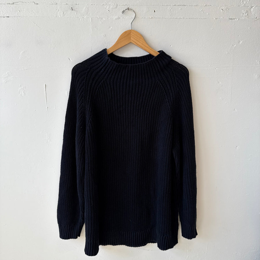 SIZE 3X | Long Black Sweater