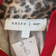 SIZE L | Animal Print Top