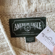 SIZE XS | AE Off White Sweater