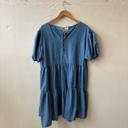 SIZE 1X | Light Denim Dress
