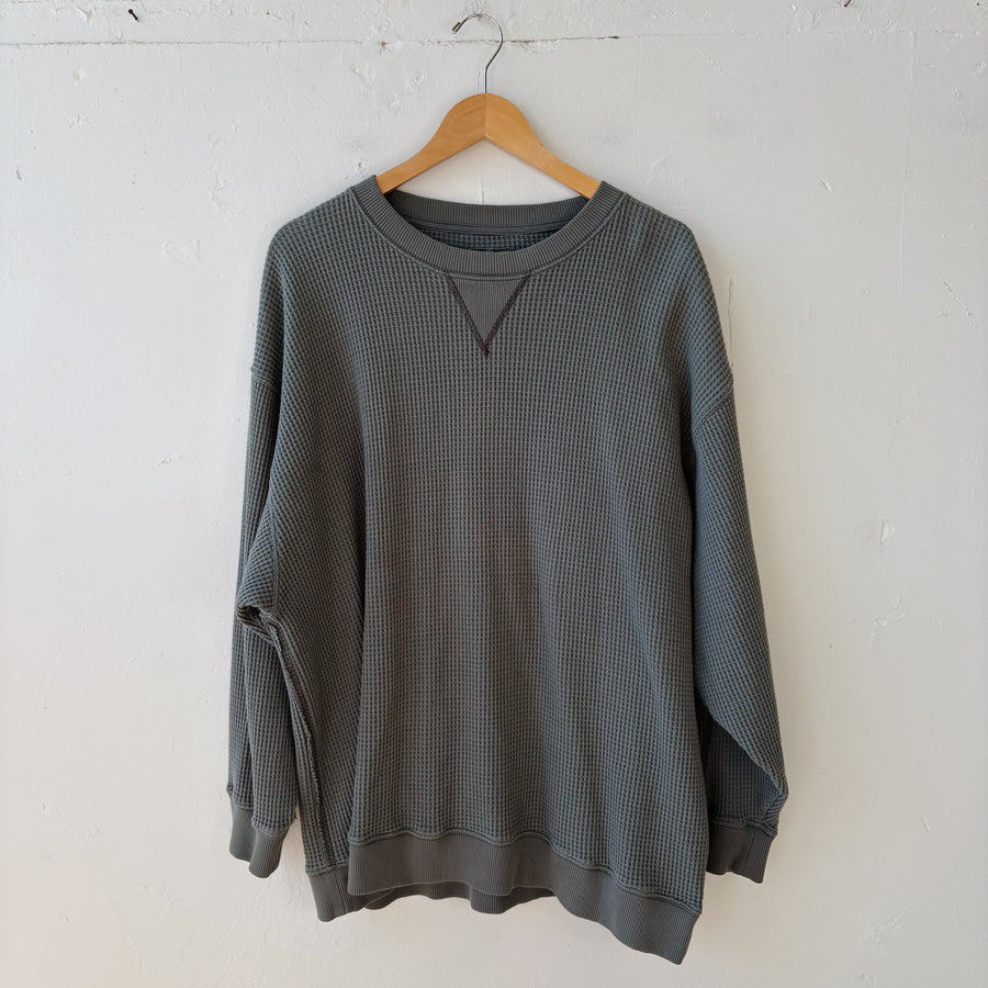 SIZE XXL | Aerie Green Crewneck