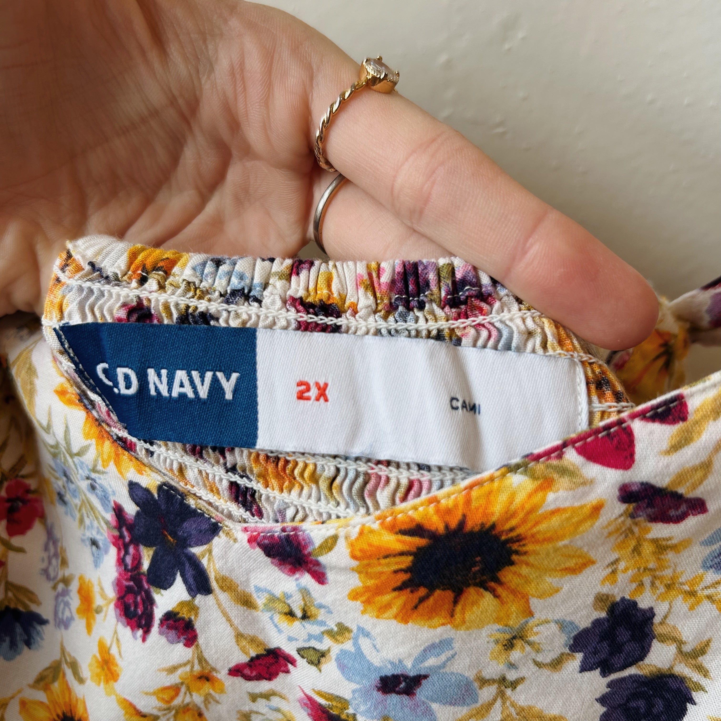 SIZE XXL | Babydoll Floral Dress