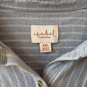 SIZE XXL | Striped Maternity Shirt