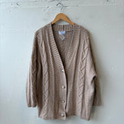 SIZE XXL | Brown Cardigan