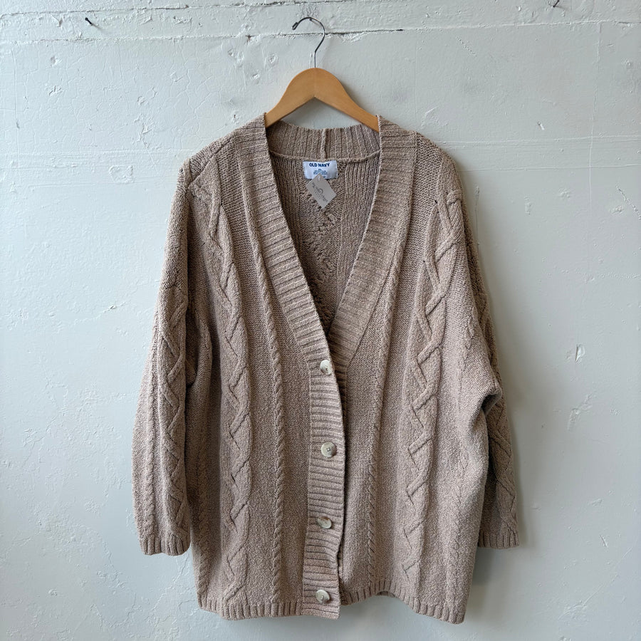 SIZE XXL | Brown Cardigan