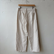 SIZE 10 | Cream Striped Pants