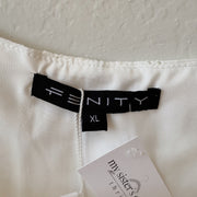 SIZE XL | White Detailed Tank Top