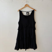 SIZE 3X | Black Layered Dress