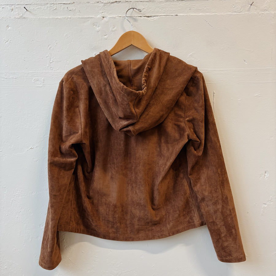 SIZE S | Soft Brown Tie Top