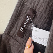 SIZE L | Madewell Black Dress