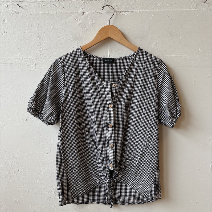 SIZE M | Roolee Gingham Top
