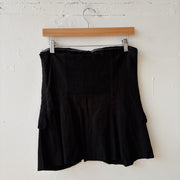 SIZE M | Strapless Black Top