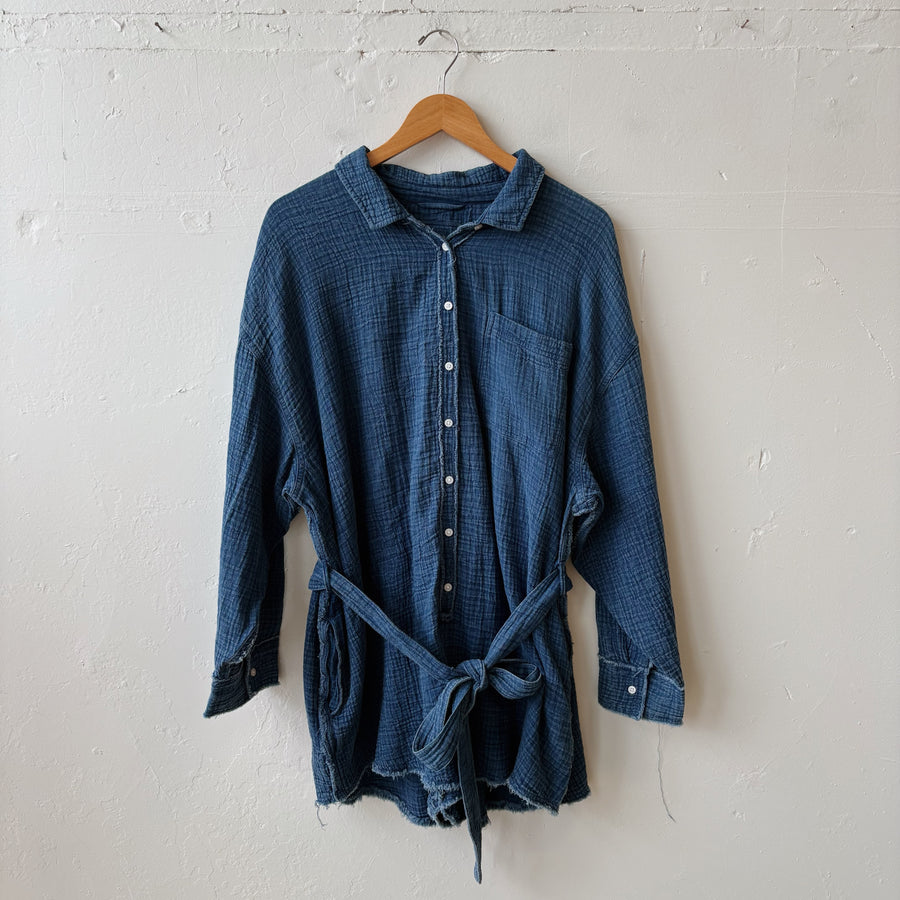 SIZE L | Aerie Button Up