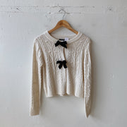 Size S  | Bow Sweater
