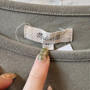 SIZE XL | Madewell Green Top