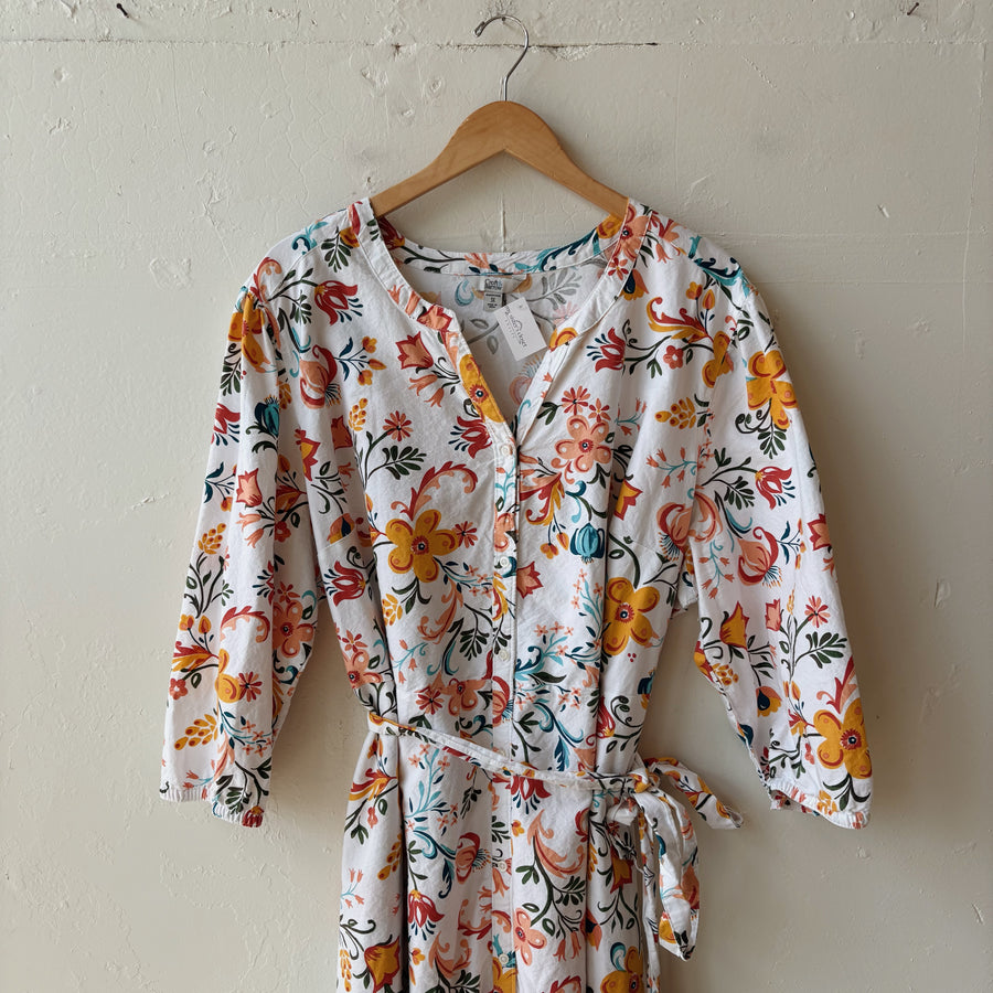 SIZE 3X | Button Up Dress
