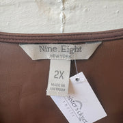 SIZE XXL | Leather Dress