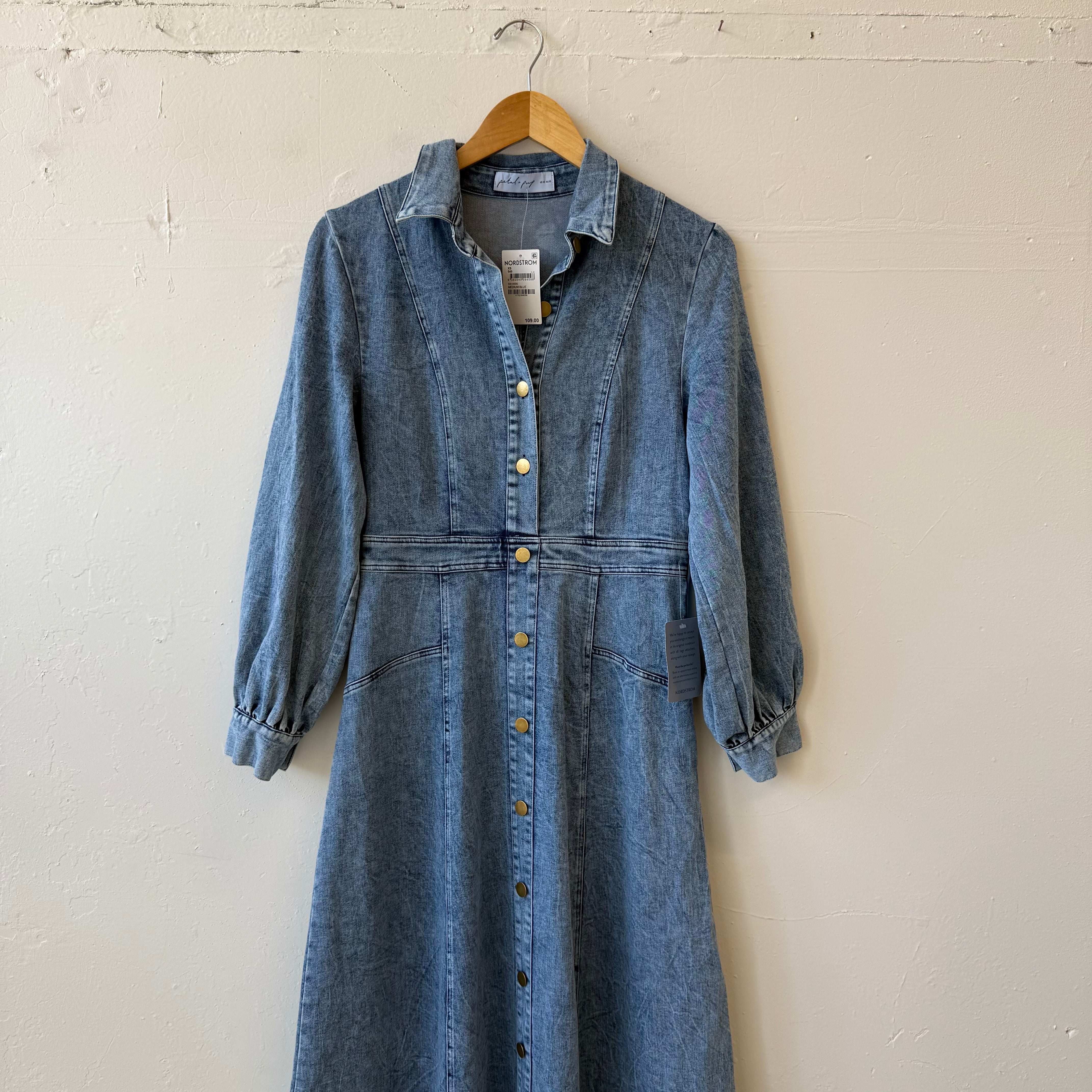 SIZE XS | Denim Dress