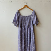 SIZE 20 | Purple Floral Dress