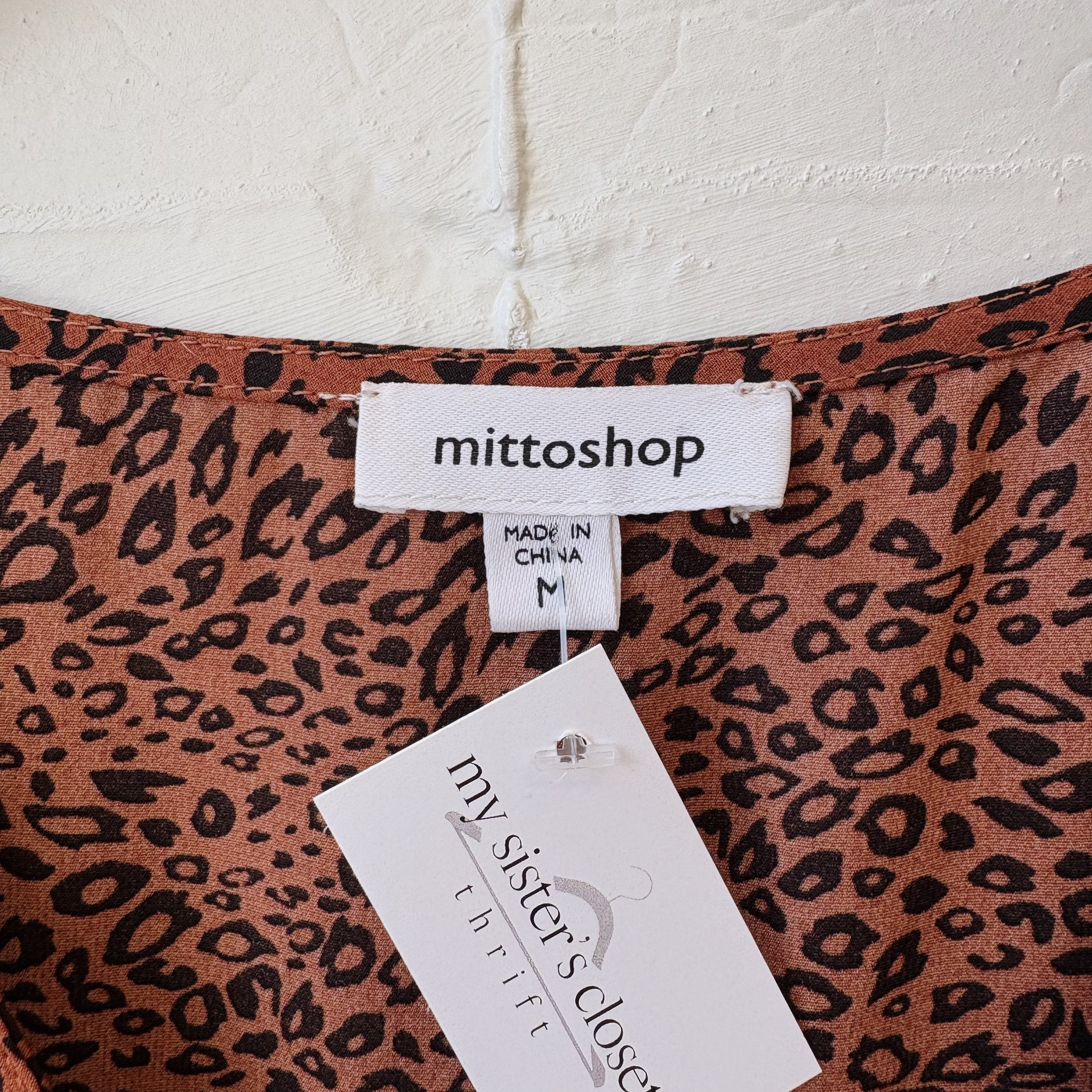 SIZE M | Animal Print Dress