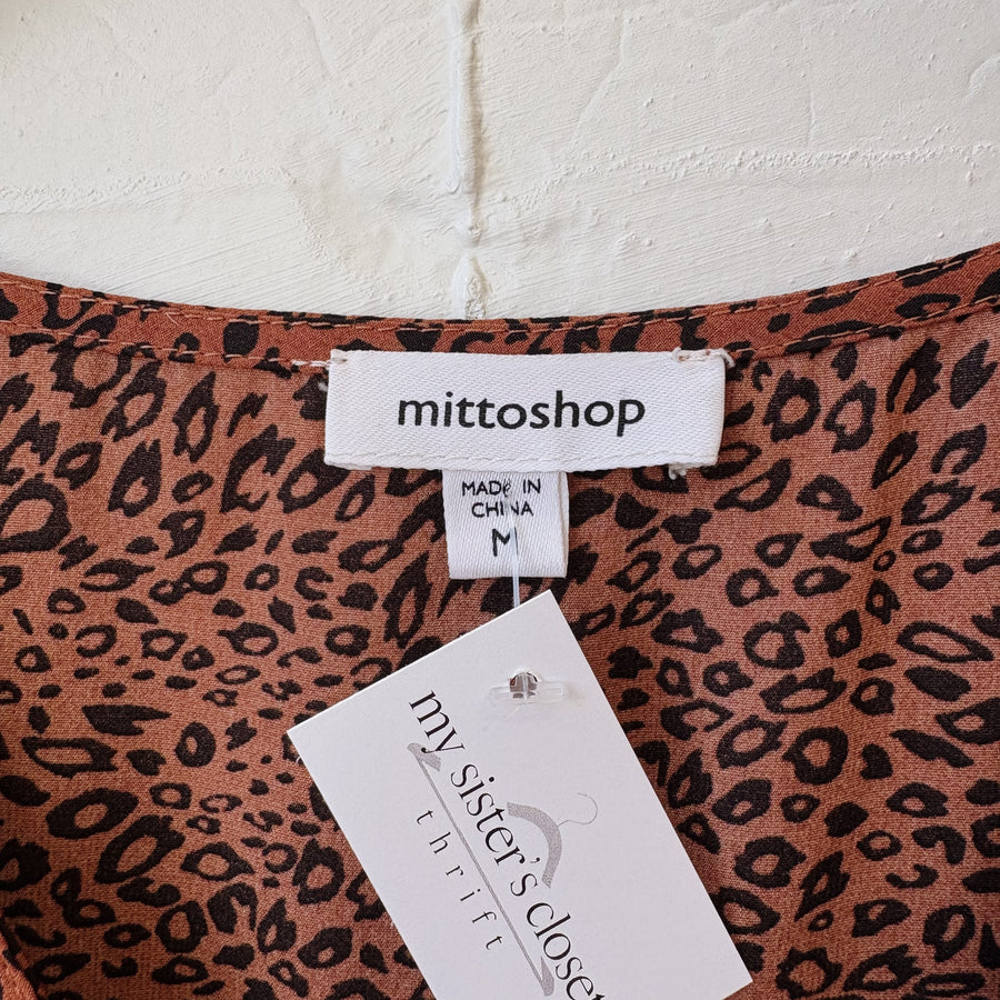 SIZE M | Animal Print Dress
