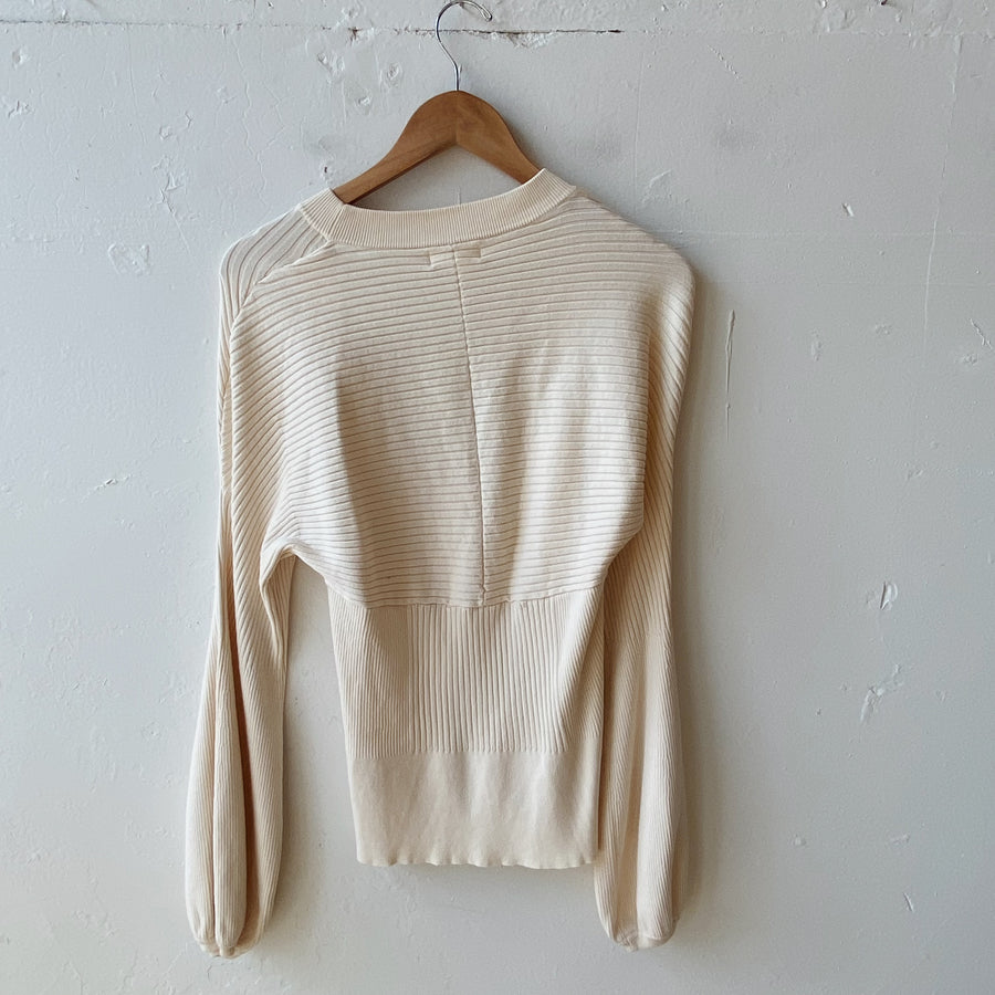 Size XL | Anthropologie Cream Top