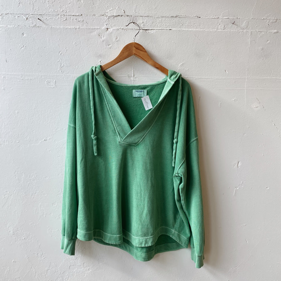 SIZE L | Green Hoodie