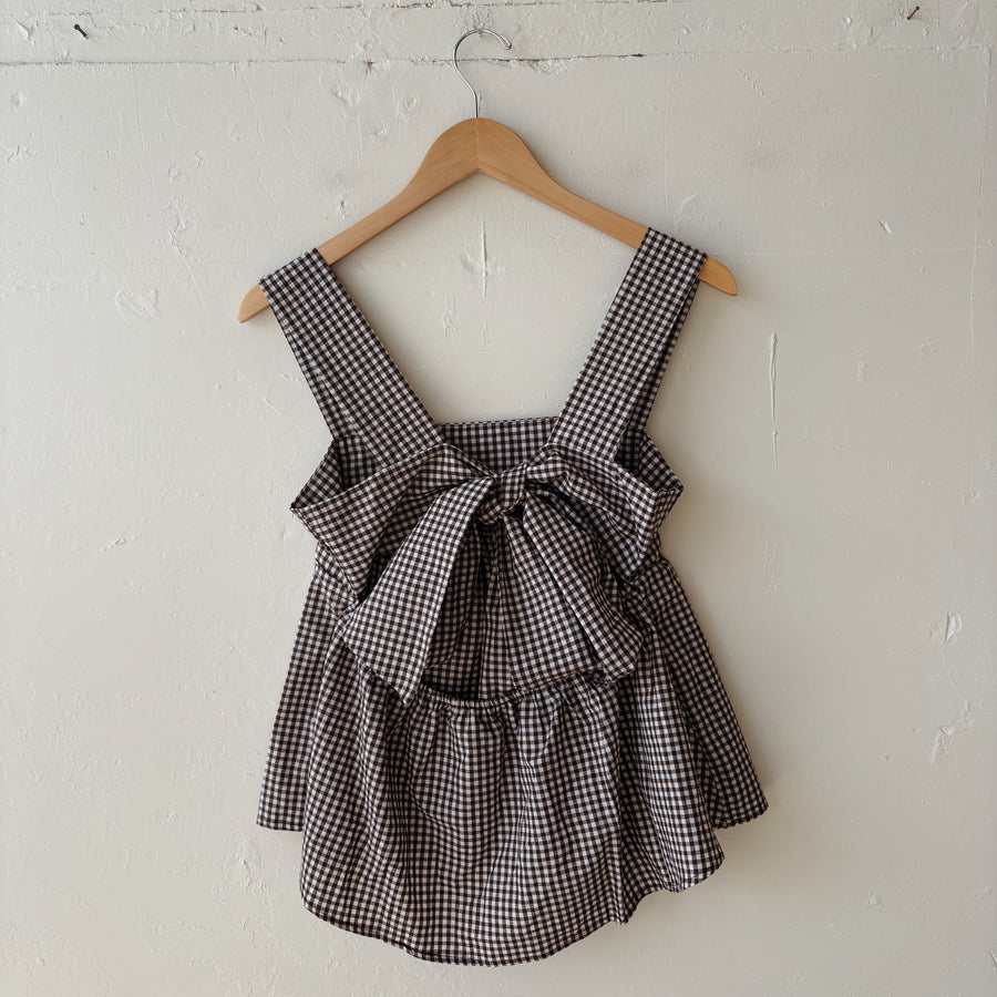 SIZE S | Gingham Tank Top