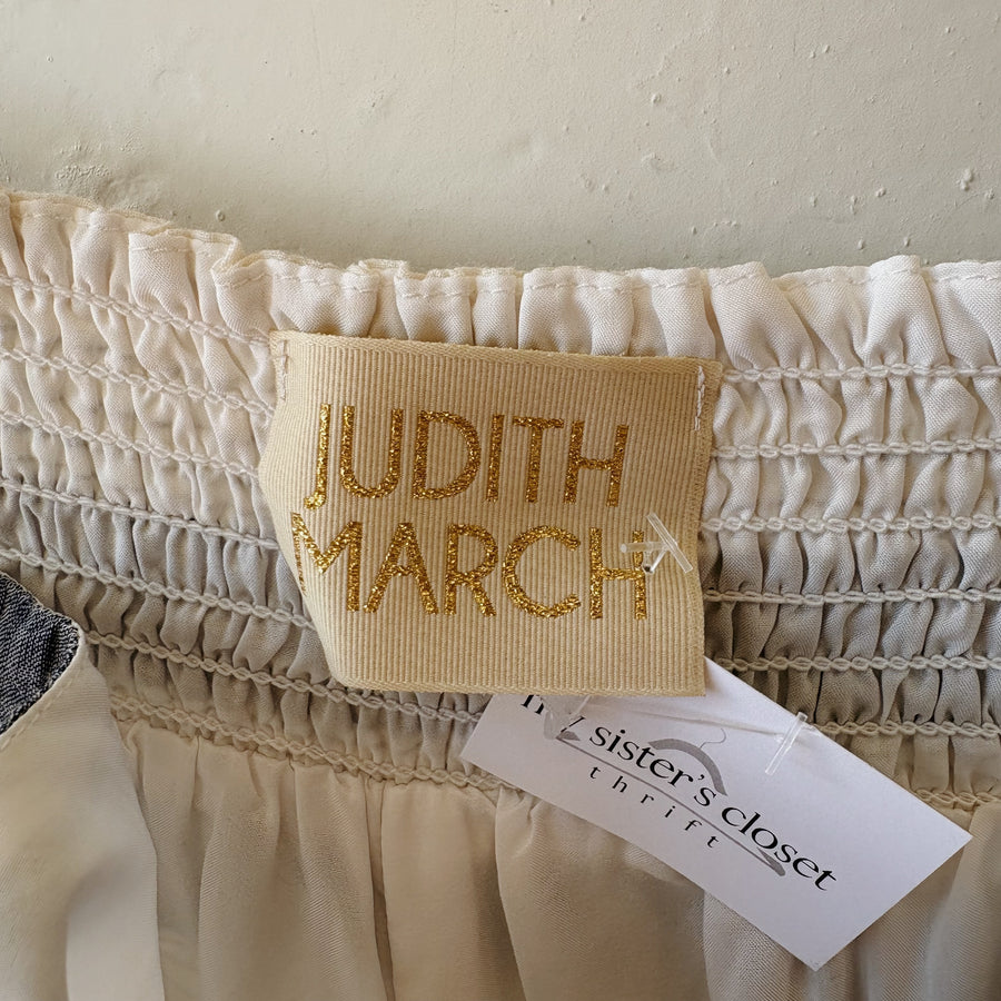 SIZE M | Blue Striped Dress