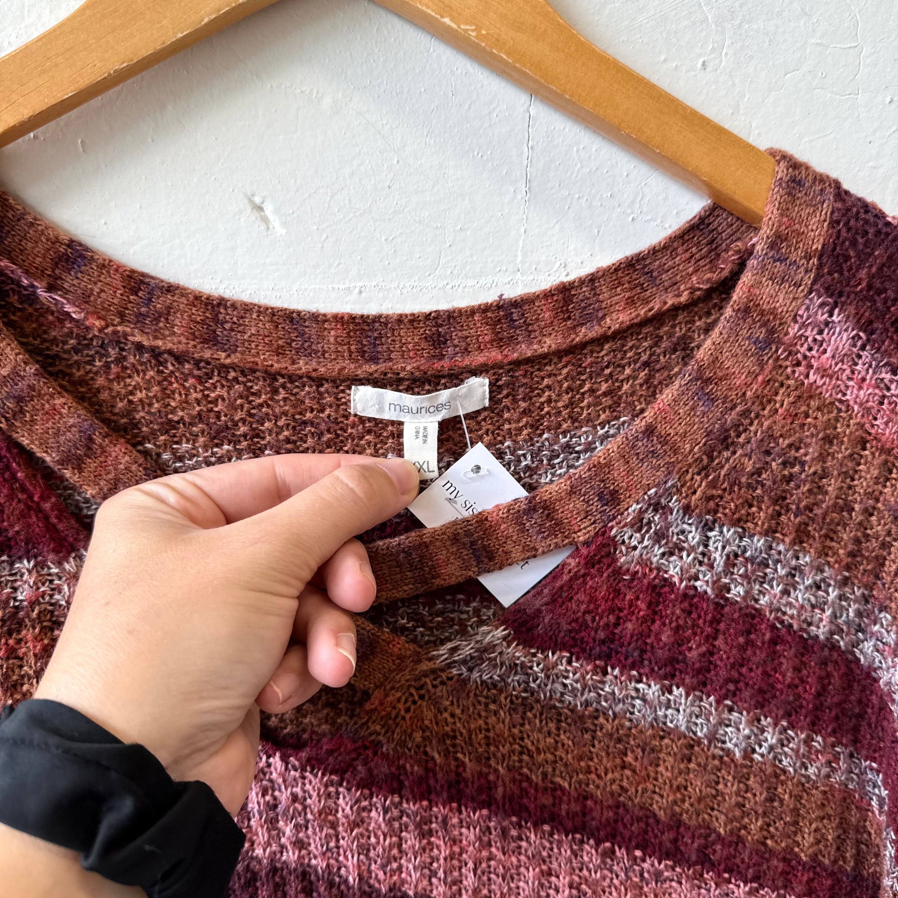 SIZE XXL | Striped Sweater