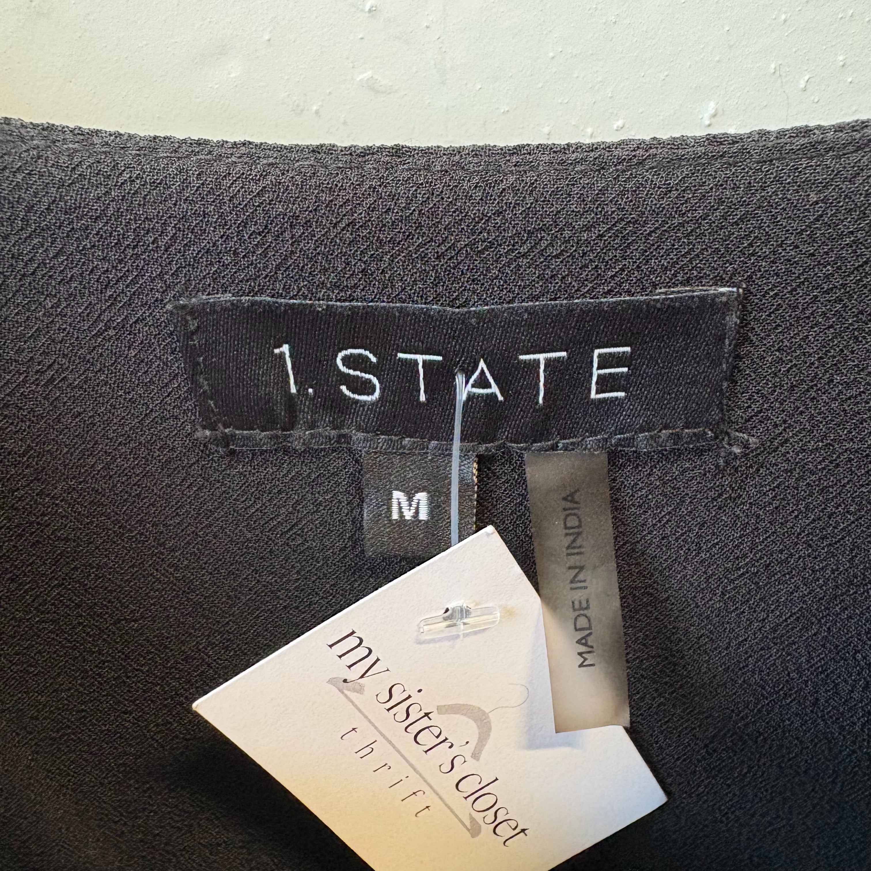 SIZE M | Black Tiered Dress