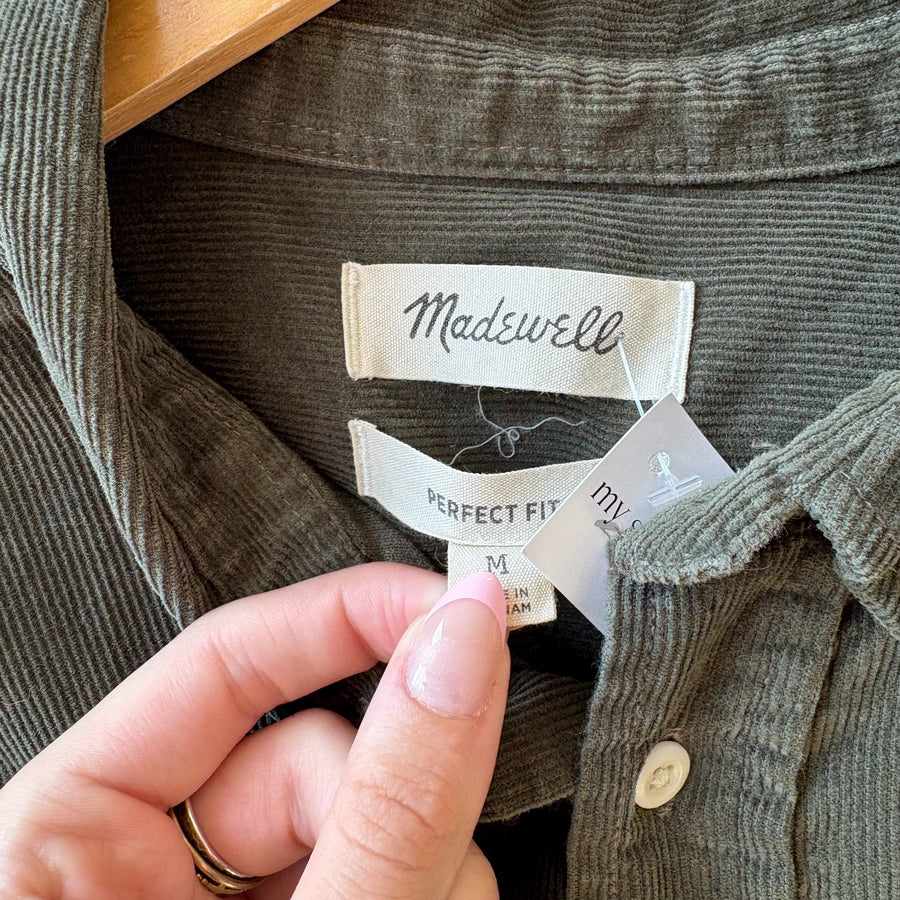 SIZE M | Madewell Corduroy Top