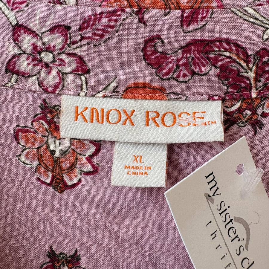 SIZE XL | Purple Button Up