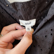 SIZE XXL | Aerie Black Eyelet Dress