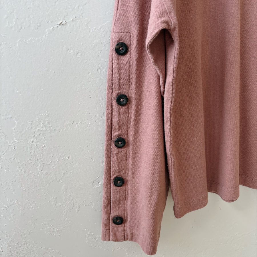 SIZE L | Madewell Button Sleeve Top