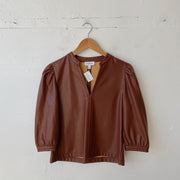 SIZE S | Leather Top